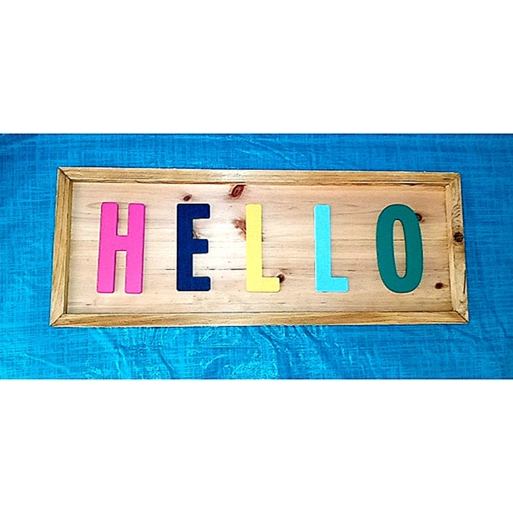 Farmhouse Wood Sign